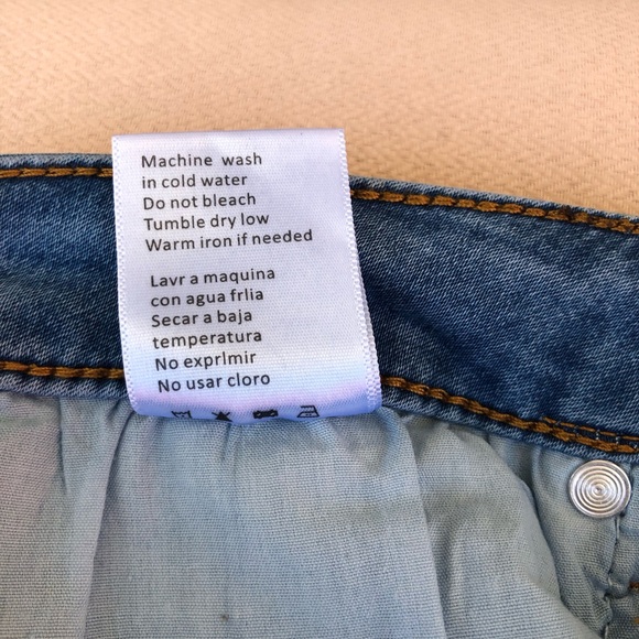 AMELIA JAMES Jackson Cotton Blend Mid Rise Blue Wash  Skinny Jeans XL - Picture 9 of 16